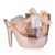 Geburtstags-Präsentkörbe – Weltbild Honey Jasmine Badeset im Schuh (Farbe: Roségold)
