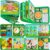 Quanquer Busy Board for Children Birthday Gifts, Farm Busy Board Montessori Toy for 1 2 3 4 Years Toddlers, Preschool Learning Activities Developing Sensory (English)