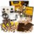 DIY Set Adult Chocolate Set Make Yourself 450 g Belgian Chocolate in 3 Varieties + 12 Toppings Creative Set Gift Valentine’s Day Birthday Christmas DIBYS