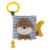 Fehn Otter Fabric Book – Feeling Book with Animal Motifs: 8 Pages with Exciting Colours and Functions for Feeling, Grasping and Wondering – A Perfect Companion for Home and on the Go