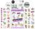 Premium Children’s Tattoo Set, Dermatest® October 2024, Temporary, Perforated, Skin-Friendly, Easily Removable, for Girls and Boys, 30 Designs