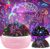 Unicorn Toy for 2-7 Year Old Girls, 2-in-1 Star Projector Rotating Night Light Girls Unicorn Toy for 3-9 Years Children Gifts 2-9 Years for Birthdays, Christmas