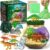 Dinosaur Toy Terrarium Set, Birthday Gift Boy 4-12 Years