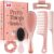 Lily England 6 Piece Hair Grooming Kit for Teen Girls Brush & Comb
