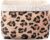 Xuniea Leopard Print Fabric Bread Basket Gift Basket Empty Bread Bag
