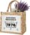 Jute Bag, Birthday Gift for 50th 60th Women, Jute Sack Sustainable Shopping, Gift for Women, Mother, Girlfriend, Colleague, Reusable Educator