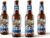 Beer Bottle Label Personalised with Photo & Text Sticker Set from 6 Pieces Motif: Max (Blue)