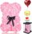 Touloube Rose Bear – Gift for Women – Rose Flower Bear Roses Teddy Bear – Over 250 Flowers on Each Rose Bear – Gift for Mother’s Day, Birthday, Anniversary with Gift Box and Love Card