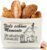 Bread Basket, Many Beautiful Moments in the New Home, Gifts for Moving into the New House, Bread Basket, Fabric Housewarming Gift, Bread Bag, Gift Idea for Housewarming, Topping-Out Gift (White)