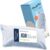 Cloudpillo Pillow 40 x 80 cm – Ergonomic Memory Foam Pillow for Side Sleepers, Height-Adjustable Sleeping Pillow for All Sleeping Positions, Breathable and Hypoallergenic