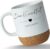 Mug Coaster Cork – Name of Your Choice – Design Yourself Personalised Gifts Girlfriend Sister Mum – 330 ml – Matt White – Printed with Your Text Personalised