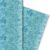 Aquarium Fish Tank Underwater Design Gift Wrapping Paper (4 Sheets) | Decor Paper with Fish for a perfect gift for a Christening, New Baby, Easter, birthdays, weddings, christmas and many more (32 x 48), Blue