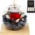 Eternal Rose in Glass and Scented Candles Gift Set, Preserved Rose Flower Birthday Mother’s Day Valentine’s Day Anniversary Christmas Gifts for Mum Girlfriend Wife Women (Red)