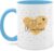 Mug 325 ml – Design Yourself Print – Your Desired Text I Gift Personalised Christmas I Father’s Day I Mother’s Day I Birthday – 325 ml – Light Blue – Coffee Cup Girlfriend Custom Mug
