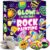 Stones for Painting, Craft Set Children from 5 6 7 8 9 10 Years Gift Girls 6-12 Years Crafts Girls 6-9 Years Easter Gift 12 Pieces Stones Painting Set with 20 Colours (Colour Glows in the Dark)