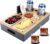 Coffee Bar Snack Box with Stainless Steel Snack Bowls with Removable Lid