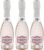 Cantina Pizzolato M-USE Rosé Spumante Alcohol-Free Mini Sparkling Wine Lovely Organic Italy with FeinWert E-Book (3 x 0.20 L)