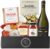 Gift Basket Filled with Italian Specialities – Gift Basket Filled with Prosecco DOC, Pasta, Sugo, Focaccine | Delicatessen Gift Set for Men & Women for Birthday, Wedding, Christmas