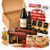 AF Gift Basket for Men with Spanish Specialities, Gift Basket, Filled Delicatessen from Spain, Wine 75 cl, Spanish Salami, Cheese, Spreads, Birthday, Christmas Gift