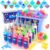 Hot Bee Aqua Gelz Set, DIY Creative Toy from 4 5 6 7 Years Girls, 3D Aqua Fairy Creature Children’s Magic Water Elf Toy Kit, Squishy Make Your Own Set, Magic Water Gel Gift for Girls 4+