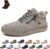 Handmade Orthopaedic Comfortable Women’s Shoes Made of Leather, Unisex Leather Trainers with Side Zip, Flat Shoes, Soft Orthopaedic Slip-on Trainers
