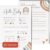 20 Guess Playing Cards for Baby Showers – Baby Shower Games for Gender Reveal Party and Baby Shower, Tiping Cards for Baby Girls and Boys, Pack of 20 (Rainbow)