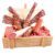 Wurstbaron Salami Sausage Gift Box Made of Wood with Salami Specialities
