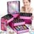 BLmukce Jewellery Making Kit for Kids – Charm Bracelet & Beads DIY Set for Girls with Beads, Charms & Chain Accessories – Birthday & Christmas Gift (4-12 Years)