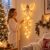 Christmas Lights Angel Blessing Wall Light Wall Light with Christmas Angel and Blessing Heavenly Christmas Decoration Cascading Christmas Angel with Lights for Christmas