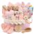 Baby Gift 30-Piece Birth Gift for Girls (Light Pink)