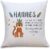 OWLBOOK Tiger Boho Fluffy Cushion with Filling Personalised with Name Gifts Gift Ideas for Brother Birthday Birth Baby Boys