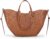 TIAASTAP Women’s Tote Bag, Faux Leather Handbag, Elegant Shoulder Bag for Shopping, Travel, Large