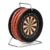 Wurstbaron Sausage Cable Reel in Dartboard Design, 3.5 m Krakow Style Sausage, High Quality and Smoky Aroma, Funny Gift, 240 g