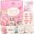 Giftota Gift Set for Women – Lucky Pig Self Care Wellness Gift Box with Bow Glass Cup & Scented Candle – Birthday Gift for Girlfriend, Best Friend, Sister – Gift Idea Women