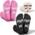 Jadive 3 Family Socks Expectant Parents Gift Mum Dad Baby for Birth Newborn New Pregnant Women