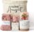Xuniea Kleine Auszeit Gift Basket, Wellness Gifts for Women, Rose Pink