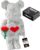 block!t Eternal Love Bear 3D Building Block Set with LED | The Perfect Date Night Gift for Couples | Joint Project for Anniversary & Wedding | Includes Greeting Card & Sticker