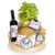 Wein-Präsentkörbe – Brot-Salz-Wein-Aufkleber zur Einweihungsfeier | Einweihungsgeschenke Startseite | Einweihungs-Geschenkkorb-Etiketten | Traditionelles Geschenk Neues Zuhause | Geschenkkorb-Umzugs-Topping-Party