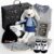 Baby Gift Boys Newborn Gifts for Birth with Baby Romper / Rabbit Cuddly Toy / Bib / Socks / Muslin Blanket Nappy Cake Gift Box Baby Shower Party Gender Reveal Gift