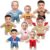 Personalised 3D Person Human Shape Cushion Photo Gift for Valentine’s Day with Your Photo Print for Birthday, Anniversary (with Filling) Motif Funny Doll [091]