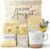 Xuniea Kleine Auszeit Gift Basket Women Wellness Gift Vanilla Yellow