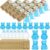 48 Pieces Small Bear Soaps Baby Shower Gifts with 48 Organza Bags & 48 Thank You Cards – Handmade Mini Bear Soaps for Baby Shower, Wedding & Gender Reveal and Guest Gifts
