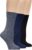 Hugh Ugoli Ladies Thin Soft 3 Pairs Crew Dress Socks 3-6/6-9