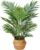 Kazeila Artificial Plants Large 90 cm Artificial Palm Tree Plants Fake Plants Plastic Artificial Palm Plant Decoration for Home Living Room Bedroom (1 Pack)