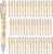 Tenare Pack of 50 Beautiful Dass du da Bist Wooden Ballpoint Pens for