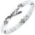 10:10 Natural Moonstone Bracelet 6mm Stainless Steel Beads Highly Resistant