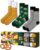 soxo Tin Socks Men’s Beer Gifts For Men Funny Sock Gift Summer Socks Men 40-45