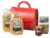 Delicatessen Gift Set „From the Hand (Bag) to the Mouth“ | 1 Pack Penne, 1 Pack Fussili, 1 Glass Sugo Tomato Basil and 1 Spice Mix