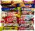 CAPTAIN PLAY Snack Box with Various Chocolate Bars, Set of 20