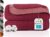 ZOLLNER Cuddly Blanket Two-Tone in 150 x 200 cm – Cuddly Sofa Blanket in Red – Washable up to 40 °C – Durable Blended Fabric – Hotel Linen Quality – Oeko Tex Certified